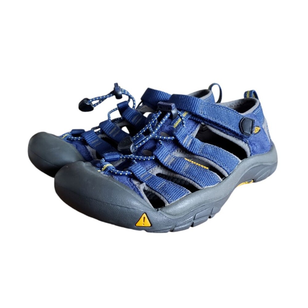 Keen Newport H2 Youth Size 4 Waterproof Sport Sandals Blue Gray